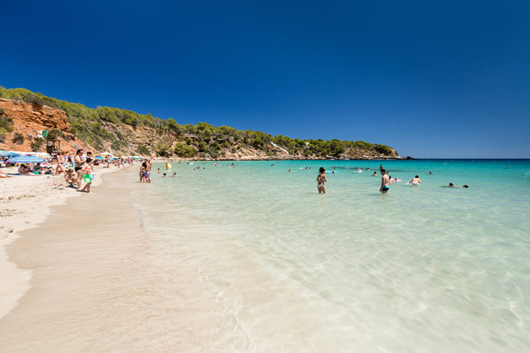 A Cala Llenya beach