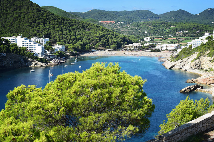 A cala llonga viewpoint