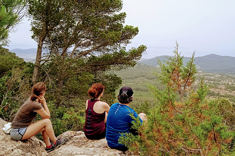 A ibiza septiember hiking