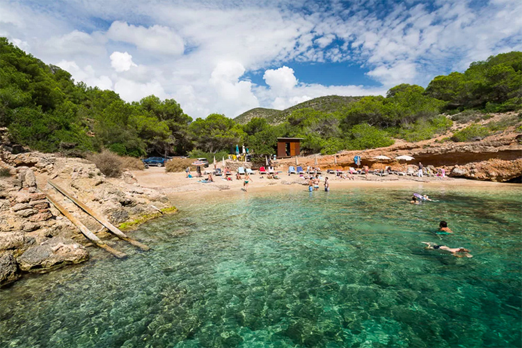 A snorkel ibiza cala olivera