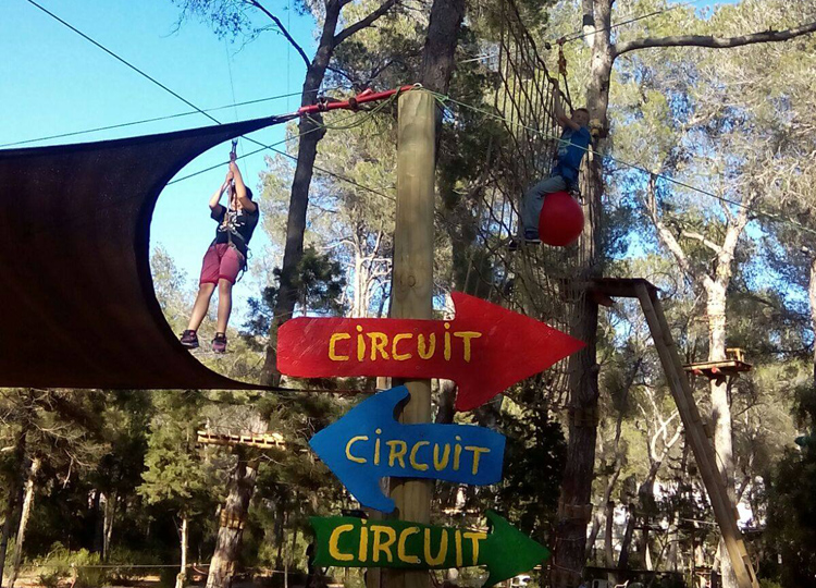 ibiza with kids acrobosc fun