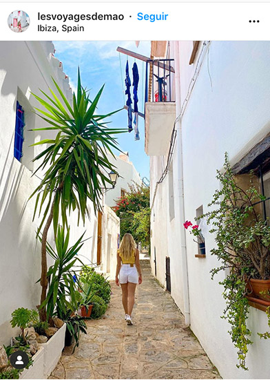 a instagram ibiza