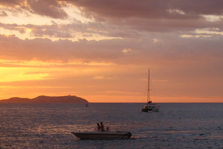 a sailing west coast ibiza