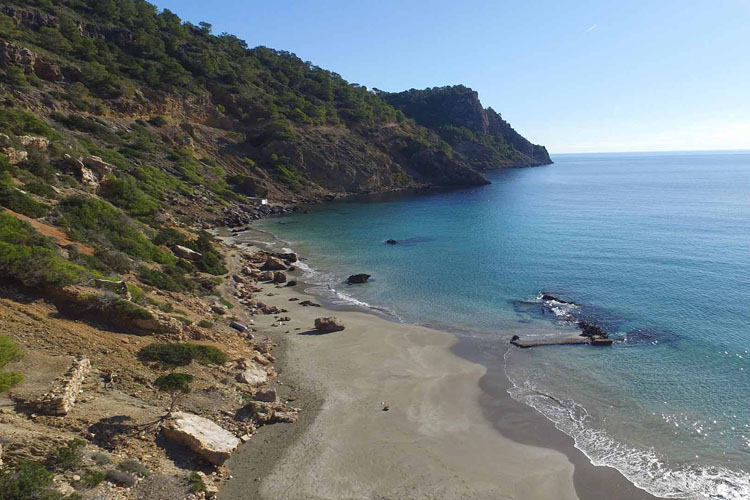 cala boix east ibiza beaches