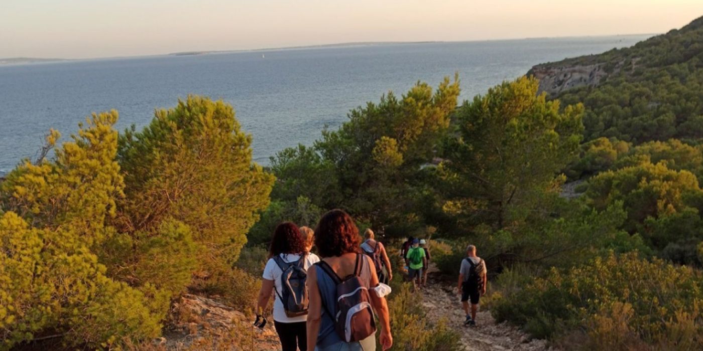 5 walks in Santa Eulalia that end on a cove