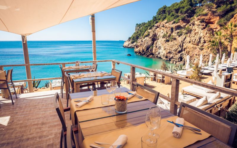 Beach Clubs in Es Canar and nearby