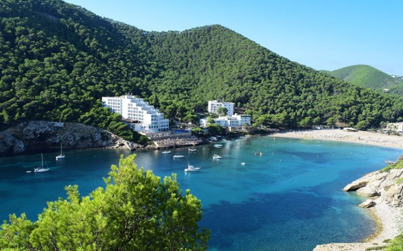 Cala Llonga, a beach for everyone